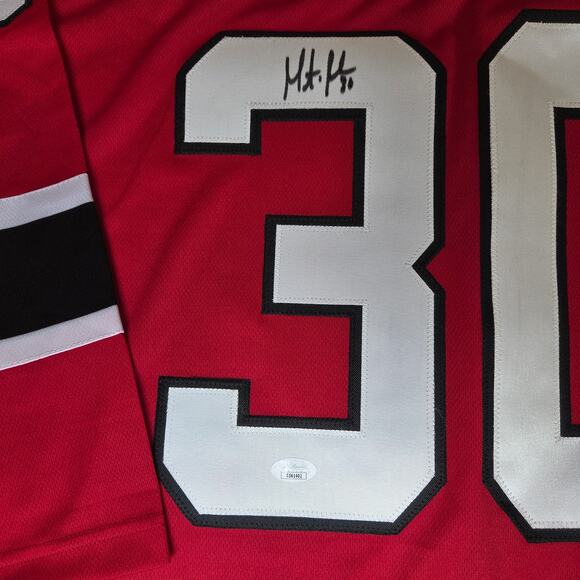 Martin Brodeur Signed Custom NJ Devils Jersey #30 XL JSA Certified Autograph - Picture 2 of 12